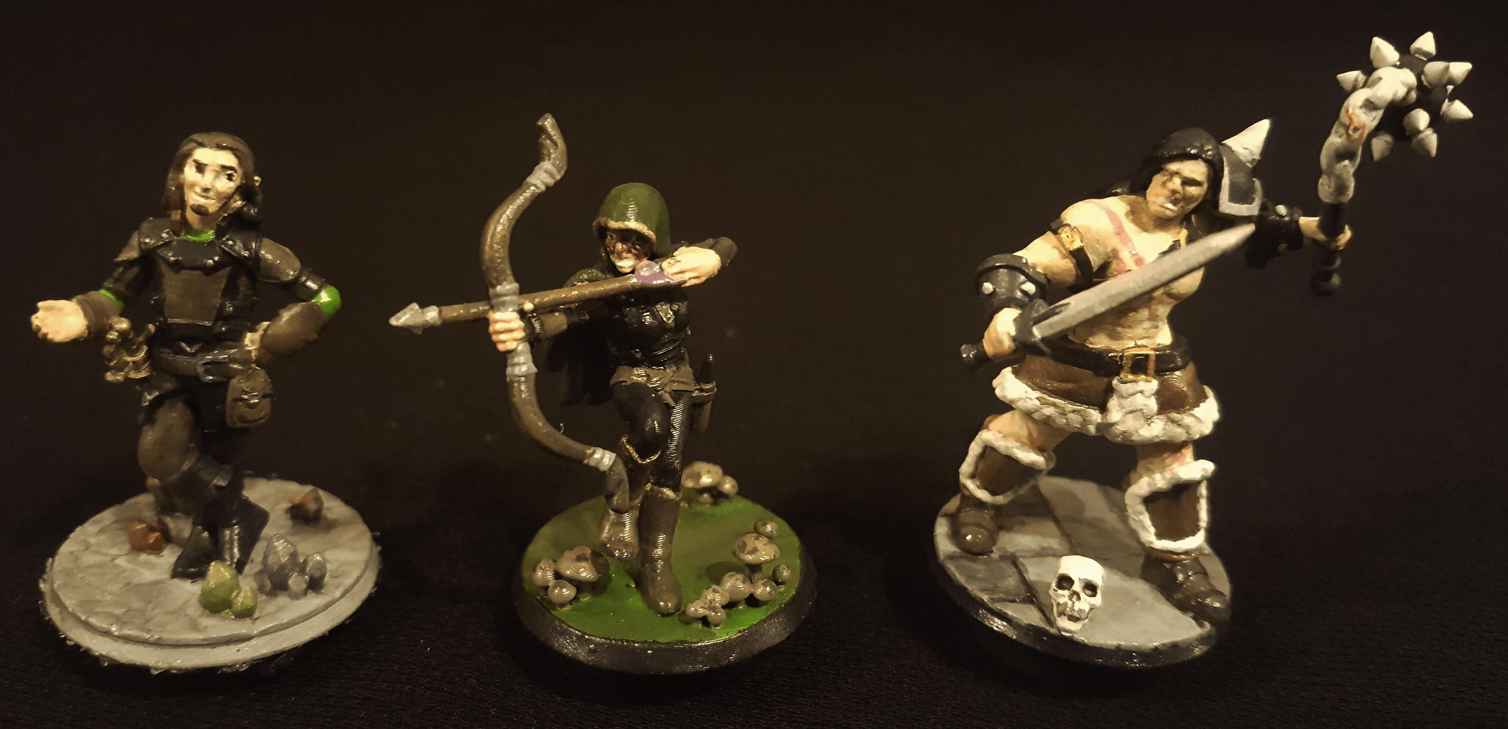 painted miniatures. 2018